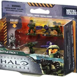 Cheap 🛒 Mega Bloks Halo Metal Series Battle Pack 1 Set #97034 🎉