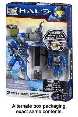 Brand new π€© Mega Bloks Halo Versus: Snowbound Weapons Pack 2 Exclusive Set #97043 π 6 Brand new π€© Mega Bloks Halo Versus: Snowbound Weapons Pack 2 Exclusive Set #97043 π - Image 4