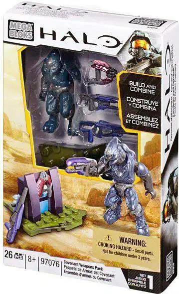 Promo π Mega Bloks Halo Covenant Weapons Pack Set #97076 𧨠3 Promo π Mega Bloks Halo Covenant Weapons Pack Set #97076 π§¨