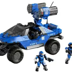 Best Sale 👏 Mega Bloks Halo The Ultimate Collector's Series Blue Series Rockethog Exclusive Set #97159 🎉 -Mega Bloks & Construx Store megablokshalo97159 inset3