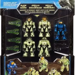 Hot Sale ❤️ Mega Bloks Halo The Ultimate Collector's Series Last Man Standing Zombie Pack Exclusive Mini Figure 5-Pack #97199 [Damaged Package] ✨