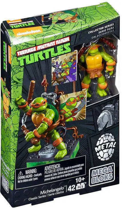 Outlet π Mega Bloks Teenage Mutant Ninja Turtles Collector Michelangelo Mini Figure Set #28906 π 3 Outlet π Mega Bloks Teenage Mutant Ninja Turtles Collector Michelangelo Mini Figure Set #28906 π