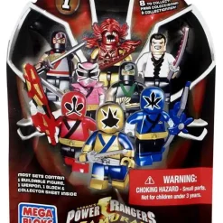 Budget 🔔 Mega Bloks Power Rangers Samurai Series 1 Mystery Pack 🎉
