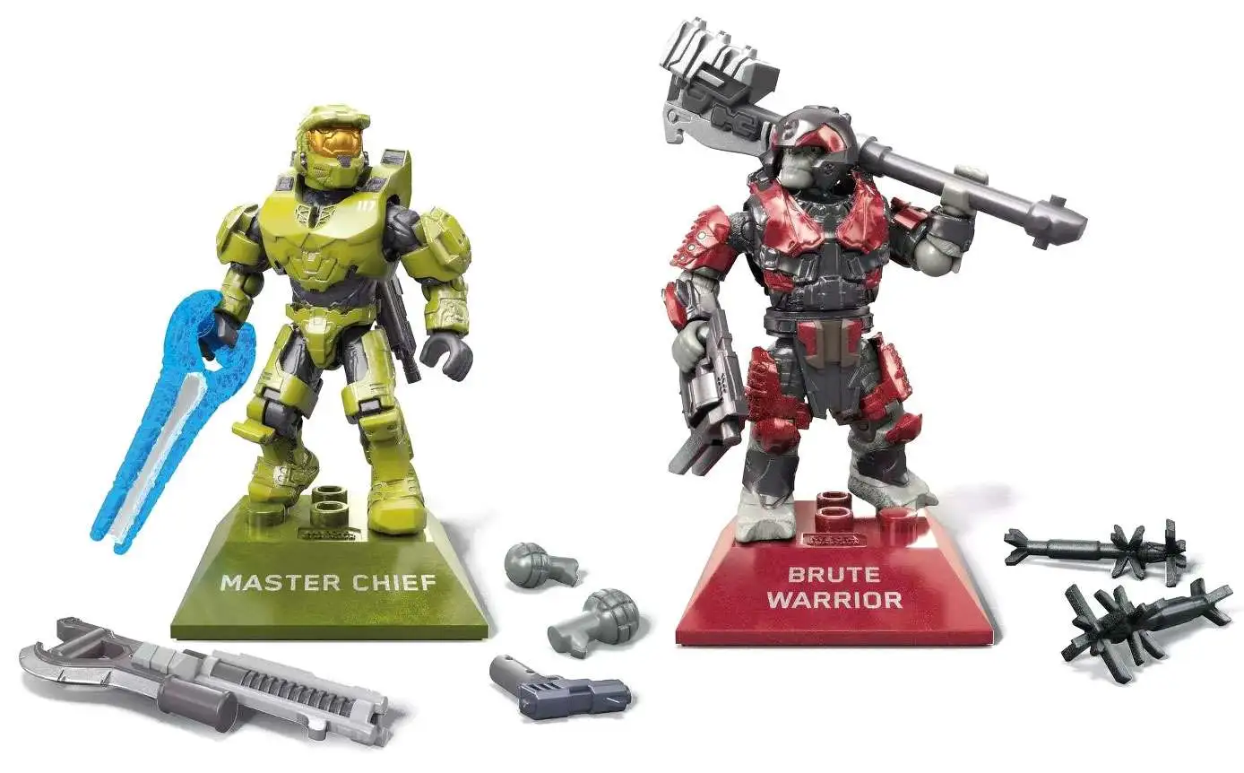 Brand new π Halo Infinite Master Chief vs. Brute Warrior Mini Figure 2-Pack π 5 Brand new π Halo Infinite Master Chief vs. Brute Warrior Mini Figure 2-Pack π - Image 3