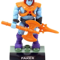 New 👍 Mega Construx Masters of the Universe Faker 2-Inch Minifigure [Loose] 🎉