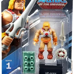 Brand new 🥰 Mega Construx Masters of the Universe Heroes Series 1 He-Man Mini Figure 🥰