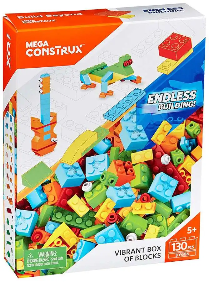Top 10 π Mega Bloks Mega Construx Vibrant Box of Blocks Set DYG86 π 3 Top 10 π Mega Bloks Mega Construx Vibrant Box of Blocks Set DYG86 π