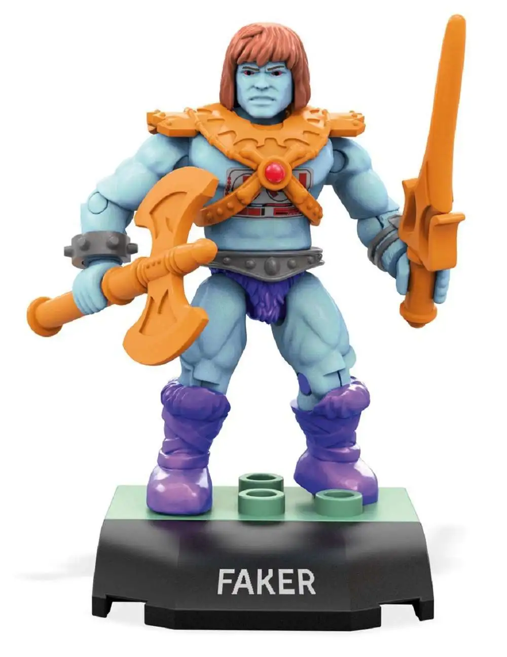 Flash Sale π Mega Construx Masters of the Universe Heroes Series 3 Faker Mini Figure π 4 Flash Sale π Mega Construx Masters of the Universe Heroes Series 3 Faker Mini Figure π - Image 2