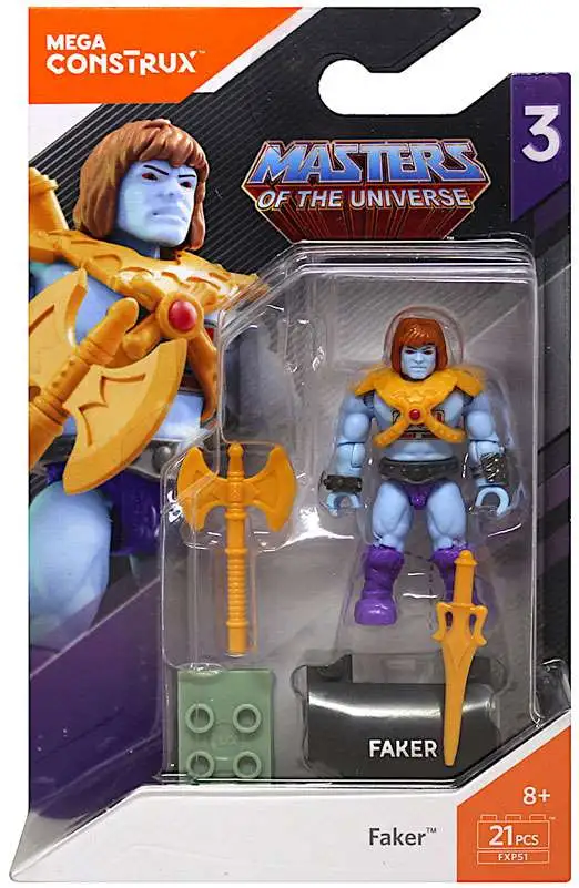 Flash Sale π Mega Construx Masters of the Universe Heroes Series 3 Faker Mini Figure π 3 Flash Sale π Mega Construx Masters of the Universe Heroes Series 3 Faker Mini Figure π