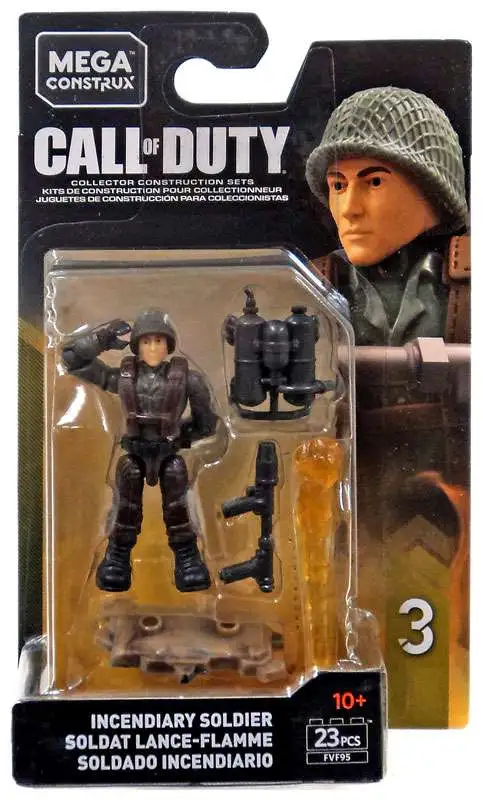 Promo π Call of Duty Specialists Series 3 Incendiary Soldier Mini Figure π 3 Promo π Call of Duty Specialists Series 3 Incendiary Soldier Mini Figure π