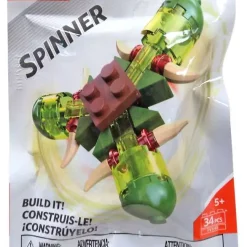 Outlet 👏 Mega Construx Spinner Green ⌛