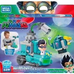 Cheapest 😍 Mega Bloks Disney Junior PJ Masks Romeo's Lab Builder Set GKT84 [Damaged Package] ✨