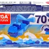 Cheapest 💯 Mega Construx Wonder Builders 70 Piece Tube [Blue] ⌛