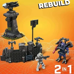 Cheap 👍 Halo Infinite UNSC Razorback Blitz Set [Includes Spartan Kelly-087, UNSC Marine, Brute Warrior & Grunt Mule] 😀 -Mega Bloks & Construx Store megagyg59 inset3