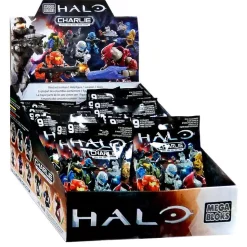 Best Sale 🥰 Mega Bloks Halo Charlie Mini Figure Mystery Box [24 Packs] 💯