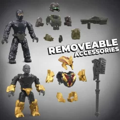 Best Sale 🔥 Halo Infinite Banished Garrison Pack Mini Figure 6-Pack Set [Spartan Trailblazer, UNSC Marine, Brute Chieftain, Brute Warrior, Brute Mule & Elite Mercenary] 🤩 -Mega Bloks & Construx Store megahdp61 inset3