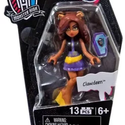 Budget 💯 Monster High Mega Bloks Ghouls Skullection Series 3 Clawdeen Mini Figure 💯