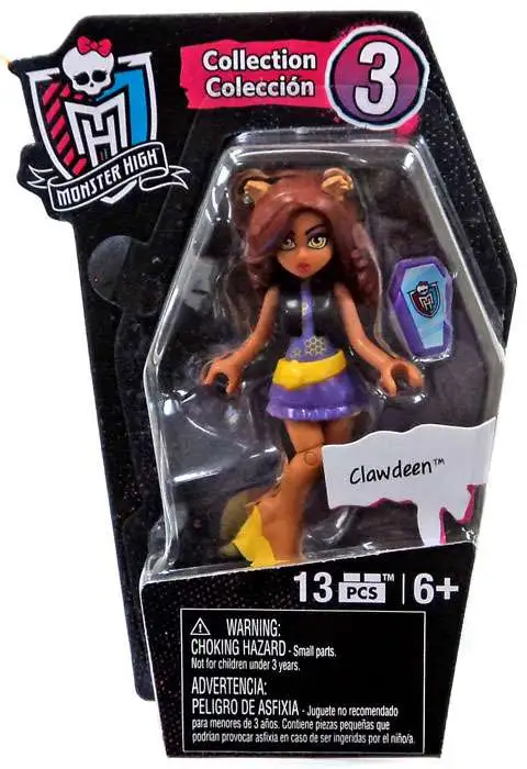 Budget π― Monster High Mega Bloks Ghouls Skullection Series 3 Clawdeen Mini Figure π― 2 Budget π― Monster High Mega Bloks Ghouls Skullection Series 3 Clawdeen Mini Figure π―