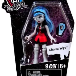Promo 😍 Monster High Mega Bloks Ghouls Skullection Ghoulia Yelps Mini Figure #94270 [Damaged Package] 😍
