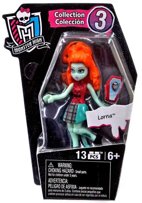 New π Monster High Mega Bloks Ghouls Skullection Series 3 Lorna Mini Figure β 3 New π Monster High Mega Bloks Ghouls Skullection Series 3 Lorna Mini Figure β