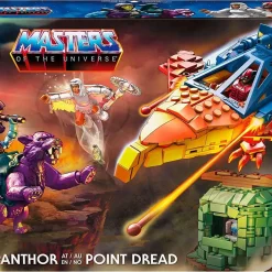 New 🎁 Mega Construx Masters of the Universe Panthor at Point Dread Set [with Battle Armor Skeletor, Zodac & Temple of Darkness Sorceress] ⭐