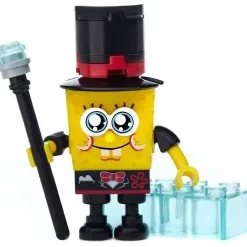 Cheapest 🤩 Mega Bloks Spongebob Squarepants Micro Figures Series 1 Spongebob 2015 Exclusive Figure #38420 [Bagged] 🧨 -Mega Bloks & Construx Store sb2015exclusive inset2