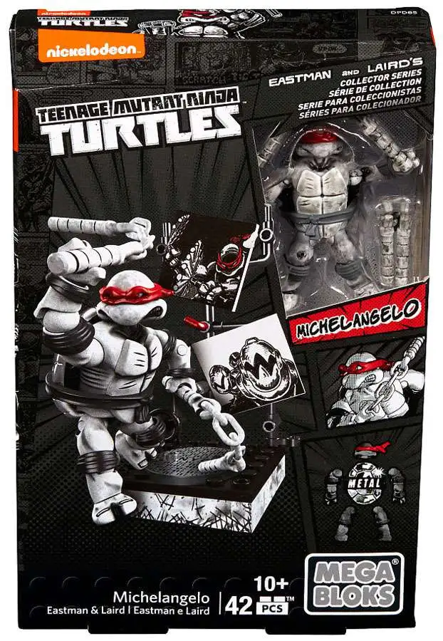 Outlet π Mega Bloks Teenage Mutant Ninja Turtles Eastman & Laird Collector's Series Michelangelo Mini Figure Set π 3 Outlet π Mega Bloks Teenage Mutant Ninja Turtles Eastman & Laird Collector's Series Michelangelo Mini Figure Set π