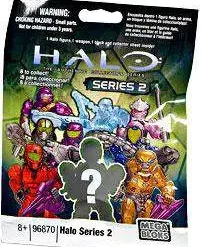 Outlet 🔥 Mega Bloks Halo Series 2 Minifigure Mystery Pack [1 RANDOM Figure] 🎁