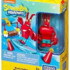 Best deal ⭐ Mega Bloks Spongebob Squarepants Wacky 🏄 Surfing Set #38033 [Damaged Package] 😉