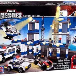 Best reviews of 🔔 Mega Bloks True Heroes Construction Police Station Set 💯