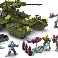 Wholesale 🌟 Halo Infinite UNSC Scorpion Clash Set [Includes Spartan Stone, UNSC Marine, Elite Warlord & 2 Banished Hunters] (Pre-Order ships January) 🔥 -Mega Bloks & Construx Store unscscorpionclash inset2