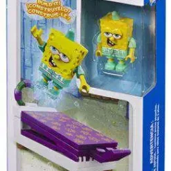 Discount 🌟 Mega Bloks Spongebob Squarepants Wacky Packs SpongeBob Wacky Pack Set #94628 ❤️